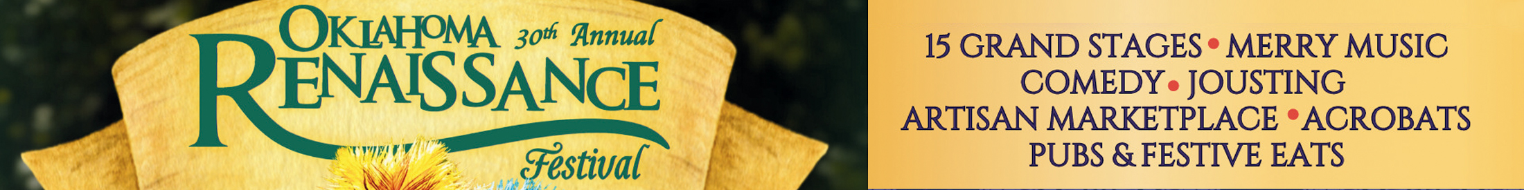 Image of Oklahoma Renaissance Festival Advertisement