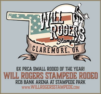 Image of Will Rogers Stampede Rodeo Advertisement