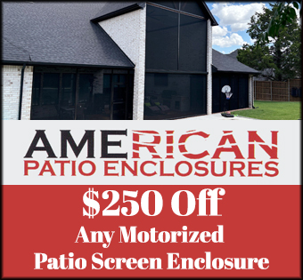Image of American Patio Enclosures Advertisement