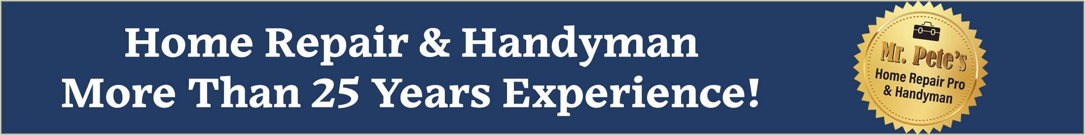 Image of Mr Pete's Home Repair Advertisement