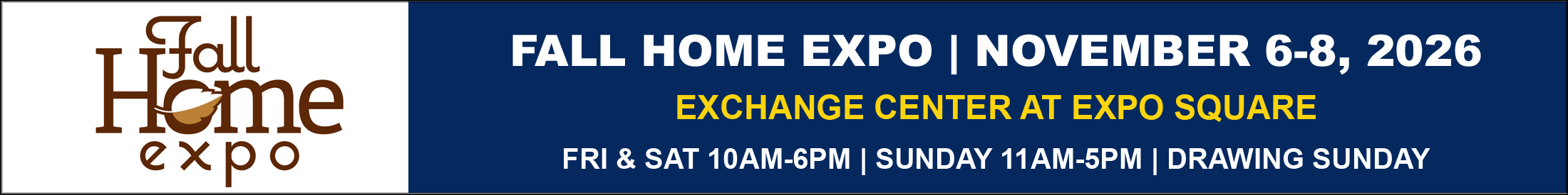 Image of Fall Home Expo advertisement