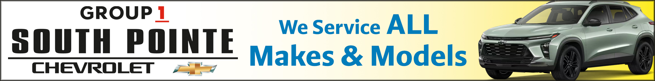 Image of Group 1 South Pointe Chevrolet advertisement