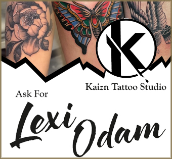 Image of Kaizn Tattoos Lexi Odam Advertisement