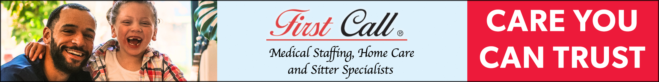 Image of FirstCall Medical Staffing Advertisement